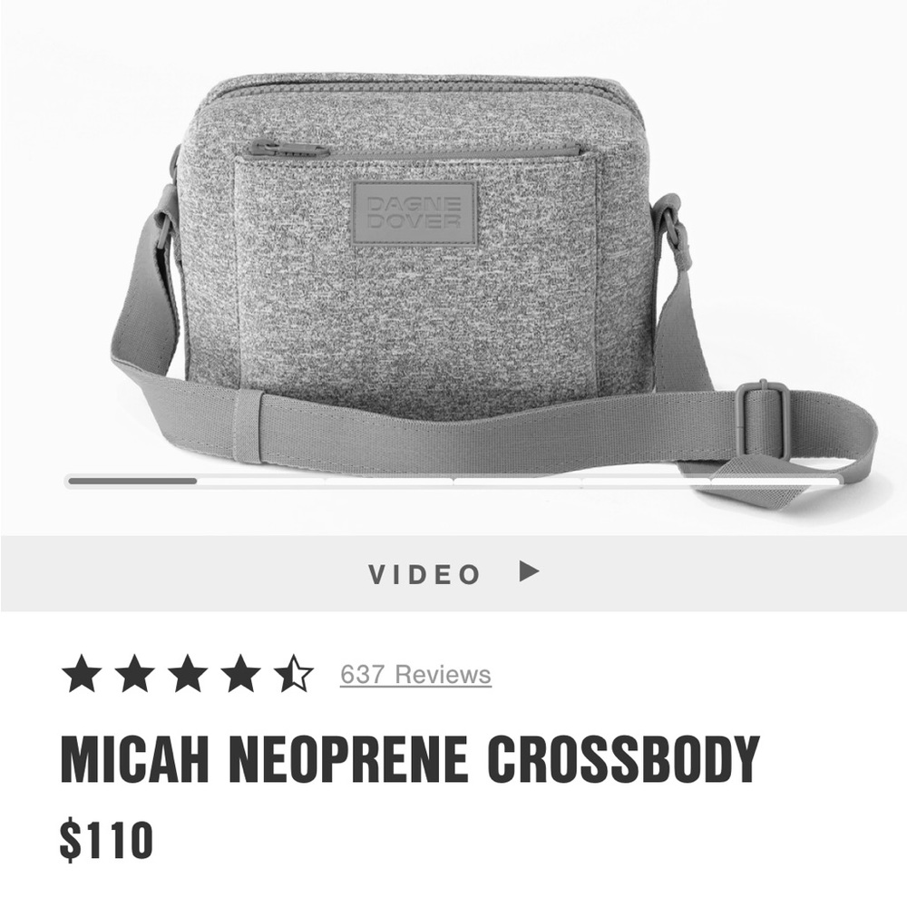 Dagne Dover Micah Neoprene Crossbody